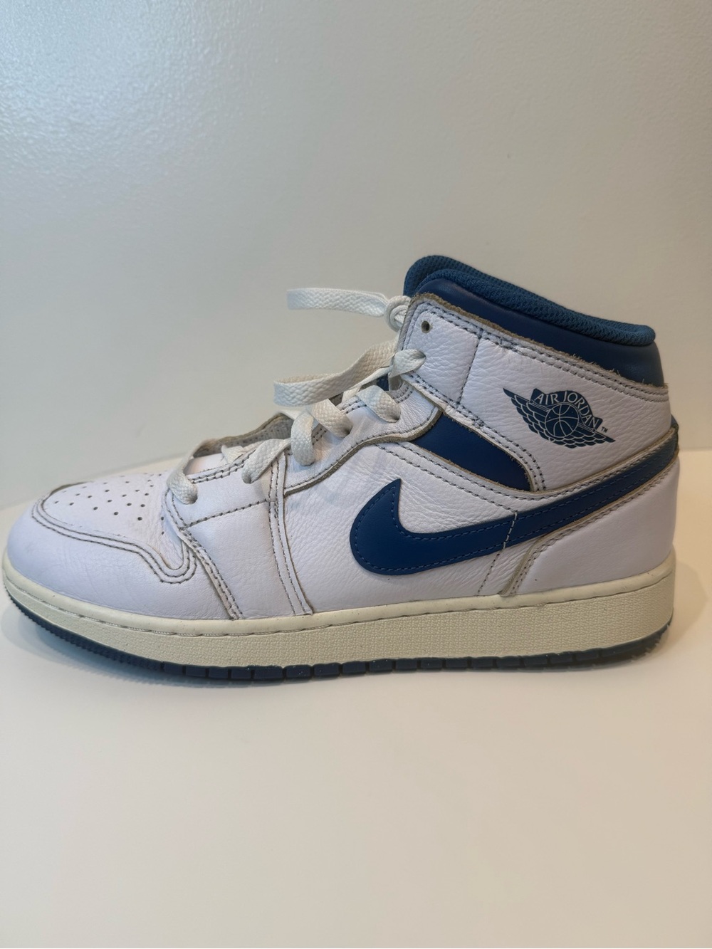 Air Jordan 1 Mid GS Industrial Blue White – Size 6.5Y EUR 39.